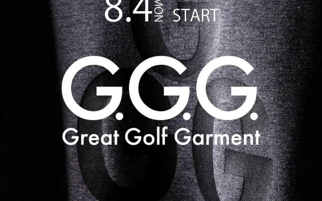 2024年始動‼️ Great Golf Garment