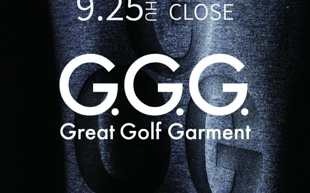 【まもなく終了！Ｇ.G.G.ポップアップストア】